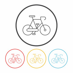bike line icon