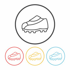 sneaker line icon