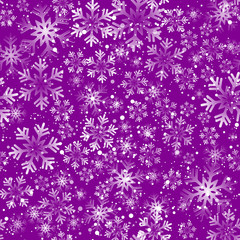 Christmas snowflakes background