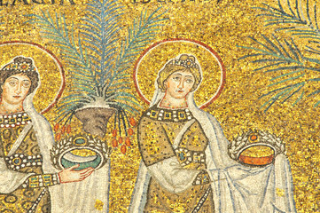 Obraz premium virgins bearing gifts