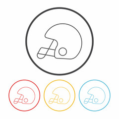 football helmet icon