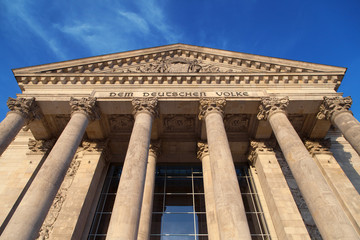 Reichstag portal