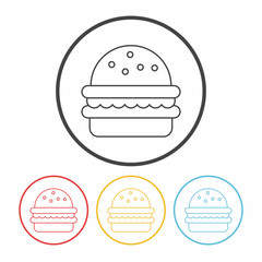  hamburger line icon