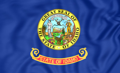 Flag of Idaho, USA. - 96778582