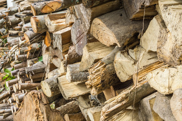 Stack of firewood