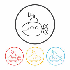 toy boat icon