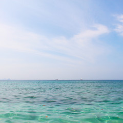 Obraz premium Widok na morze w Tajlandii