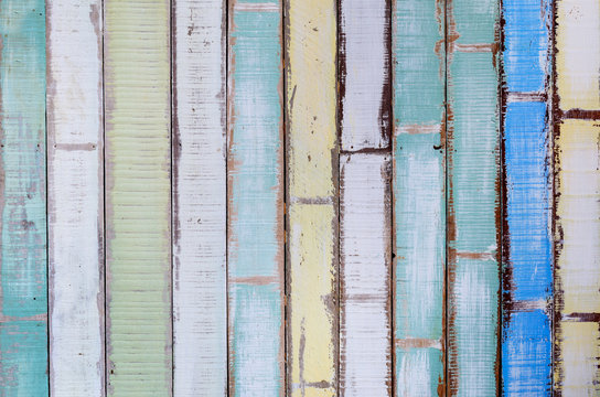 Fototapeta Old vintage wood textured background