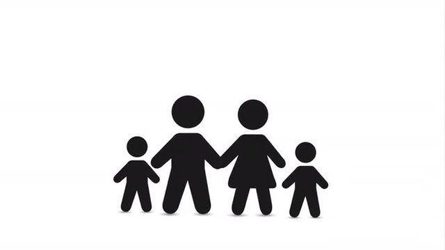 Family icon design, Video Animation