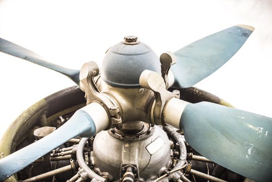 Plane Motor with Propeller