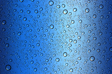  drops on glass