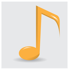 Obraz premium Musical note