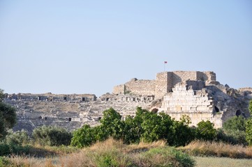 Fototapeta na wymiar Theater of Miletus