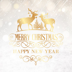 Happy new year card.