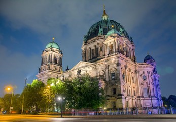 Fototapeta na wymiar Berlin Cathedral, Berliner Dom, Germany