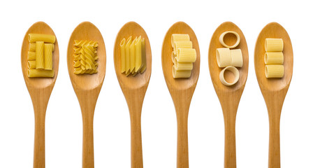 Pasta food selection