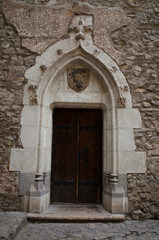 Fototapeta na wymiar Medieval Castle entrance