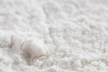 Obraz na płótnie Canvas Wheat flour closeup