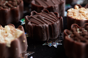 delicious chocolate candies