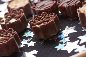 delicious chocolate candies