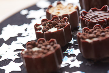 delicious chocolate candies