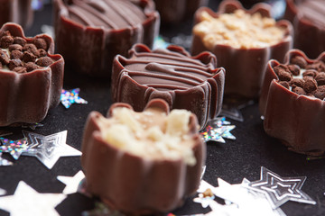 delicious chocolate candies