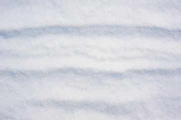 white snow as background, winter landscape