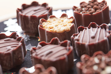 delicious chocolate candies