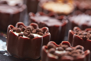 delicious chocolate candies
