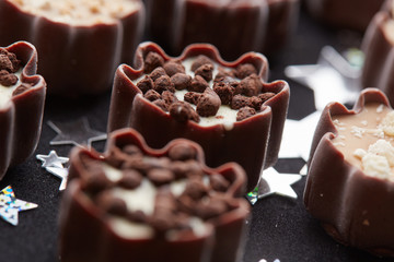 delicious chocolate candies