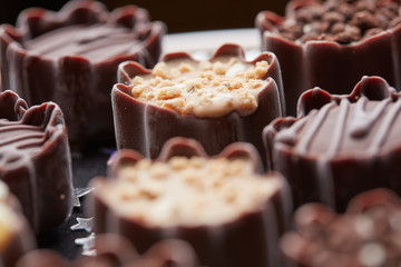 delicious chocolate candies