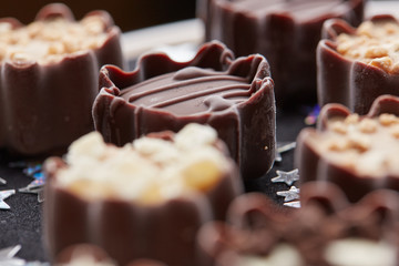 delicious chocolate candies