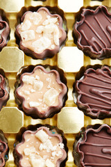 delicious chocolate candies