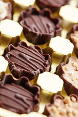 delicious chocolate candies