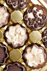 delicious chocolate candies