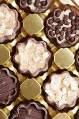 delicious chocolate candies