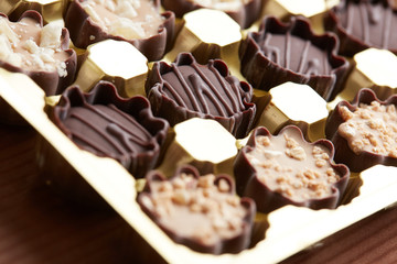 delicious chocolate candies