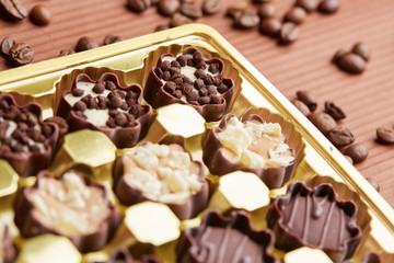 delicious chocolate candies