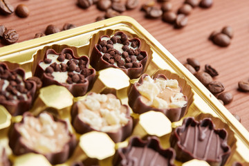 delicious chocolate candies