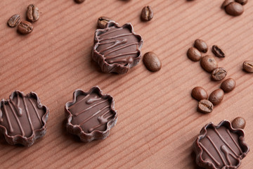 delicious chocolate candies