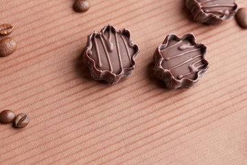 delicious chocolate candies