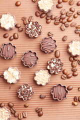 Fototapeta na wymiar delicious chocolate candies