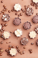 delicious chocolate candies