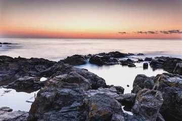 Рассвет на море