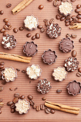 delicious chocolate candies