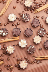 delicious chocolate candies