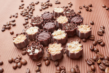 delicious chocolate candies