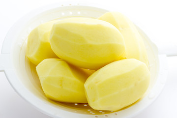 Boiled potatoes