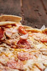 pizza close up