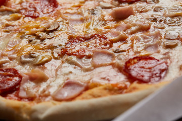 pizza close up